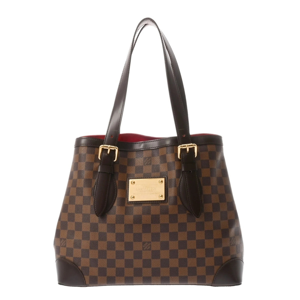 LOUIS VUITTON Authentic Brown Damier Canvas Tote Bag - Picture 2 of 11